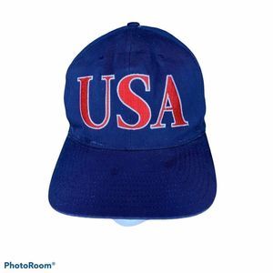 Vintage 1996 Atlanta Olympics Hat STARTER Team USA